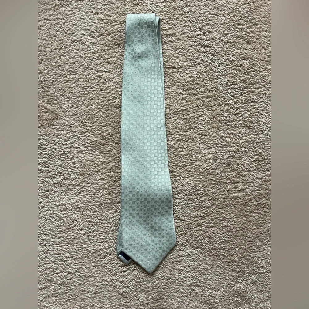 Mint Green 100% Sill Kings Size Tie